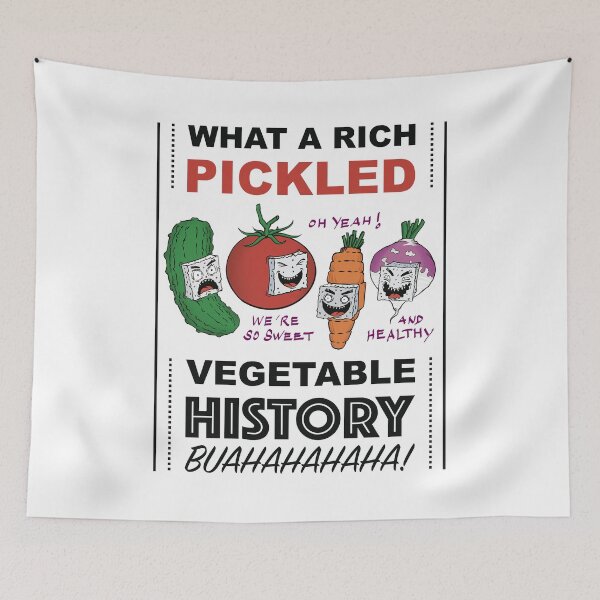 Item preview, Too much sugar added rich pickled vegetable history designed and sold by Redinsart.