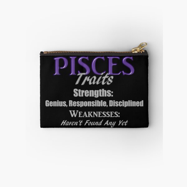 Item preview, Funny Pisces Zodiac Traits designed and sold by AFordhamDesigns.