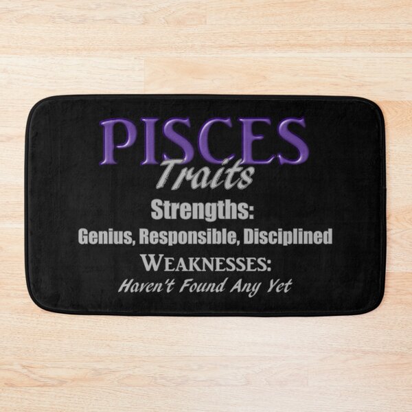 Item preview, Funny Pisces Zodiac Traits designed and sold by AFordhamDesigns.