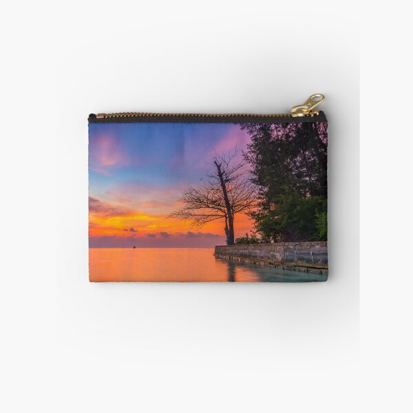 Item preview, Pink Purple and Blue Summer Sunset Bay View designed and sold by CheraeLynn.