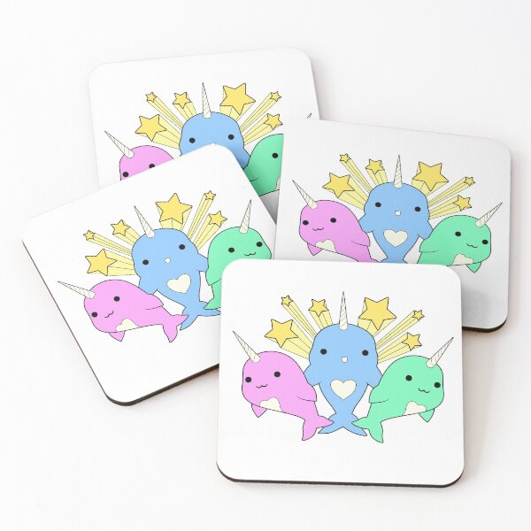 Item preview, Super Narwhal Trio! designed and sold by AJBaird.