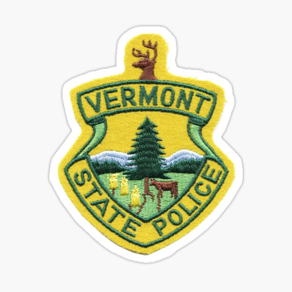 Vermont State Police Sticker