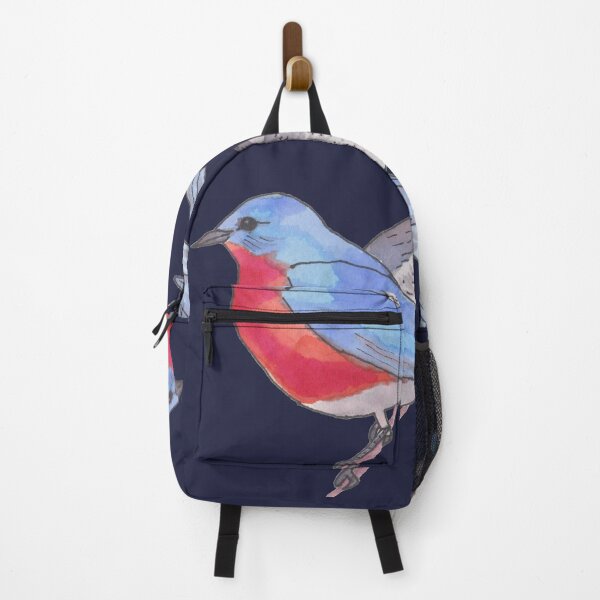 Item preview, Eastern Bluebird wild bird art designed and sold by TheWaterBirds.