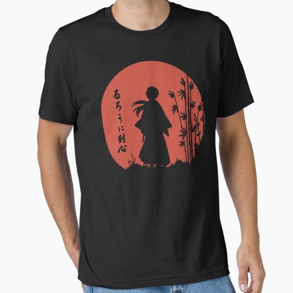 Aperçu de l'œuvre Rurouni Kenshin Rétro Vintage créée et vendue par Teebuya.