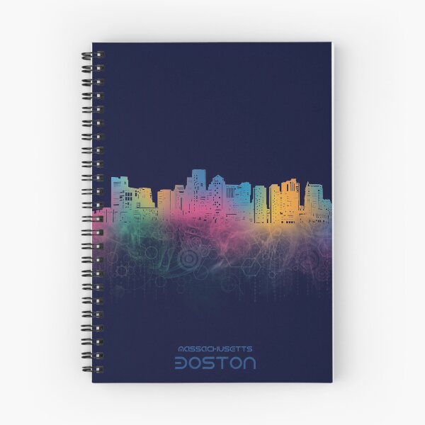 Item preview, boston skyline cyber designed and sold by BekimART2.