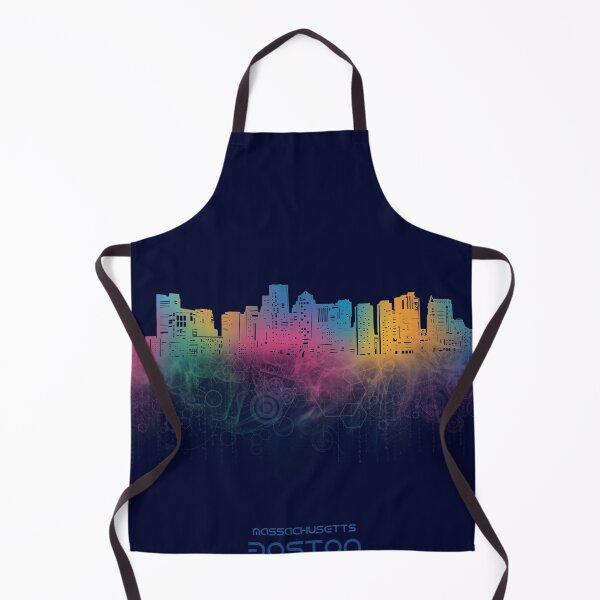 Item preview, boston skyline cyber designed and sold by BekimART2.