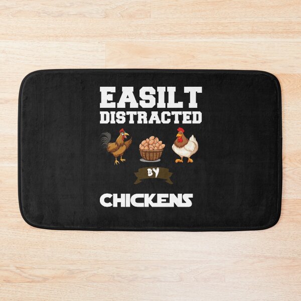 Item preview, Easily distracted by chickens designed and sold by akirsaid.
