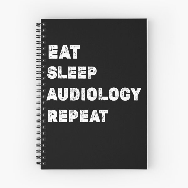Item preview, Eat sleep audiology repeat, Funny gift for Audiology, audiologist quote,Wooden Audiology Inner Ear Coasters designed and sold by Essakhi12.