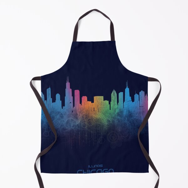 Item preview, chicago skyline cyber designed and sold by BekimART2.