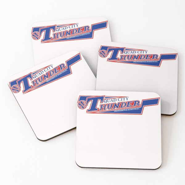 Item preview, Quad City Thunder CBA Continental Basketball Association Vintage Logo designed and sold by A Little Bit of  Everything.