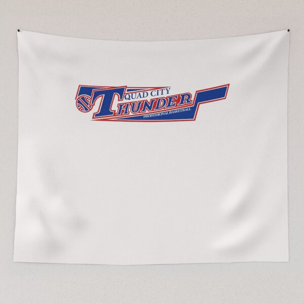 Item preview, Quad City Thunder CBA Continental Basketball Association Vintage Logo designed and sold by A Little Bit of  Everything.