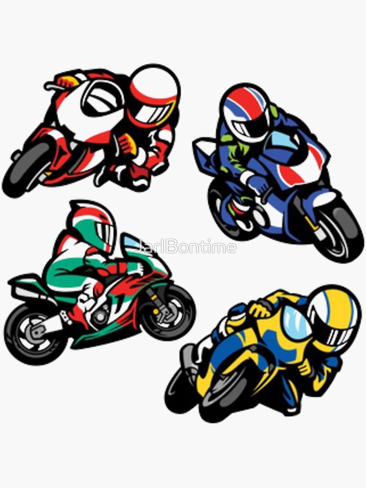 Racing Stickers for Cars and Motorcycles