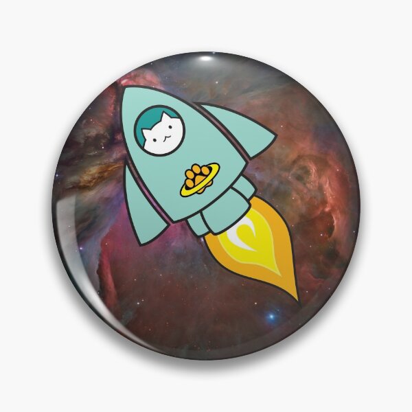 Item preview, Fat Cat Rocketship designed and sold by Keska.