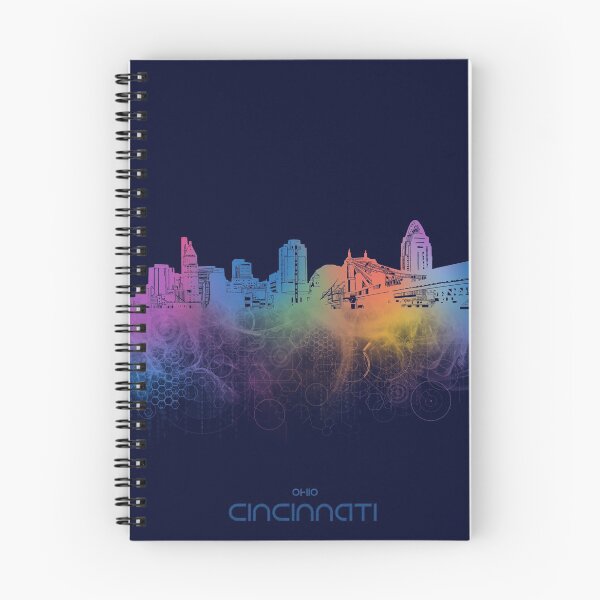 Item preview, cincinnati skyline cyber designed and sold by BekimART2.