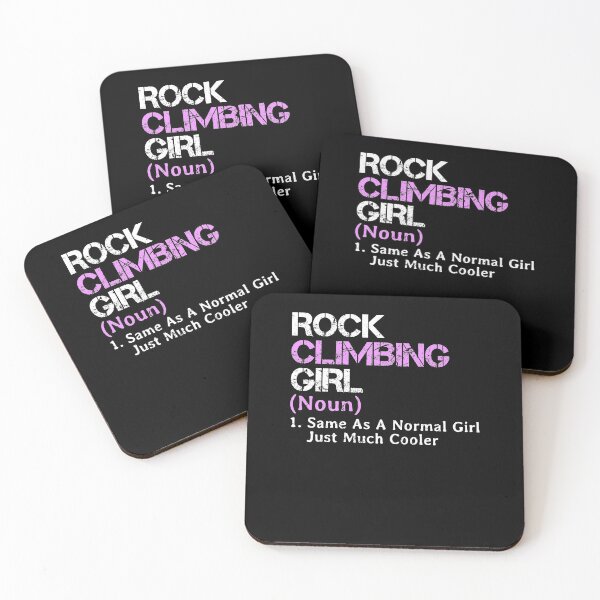 Item preview, Rock Climbing Girl Climber Chick Athlete Sports designed and sold by Sinful Charm.