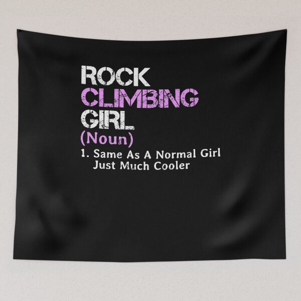 Item preview, Rock Climbing Girl Climber Chick Athlete Sports designed and sold by Sinful Charm.