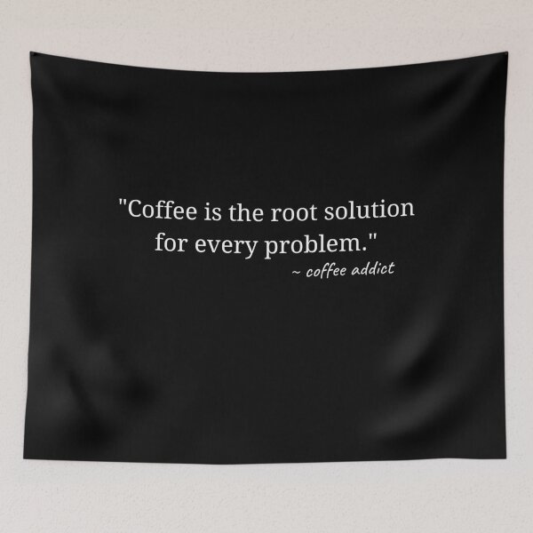 Item preview, Coffee is the solution for everything designed and sold by Kritika 99.