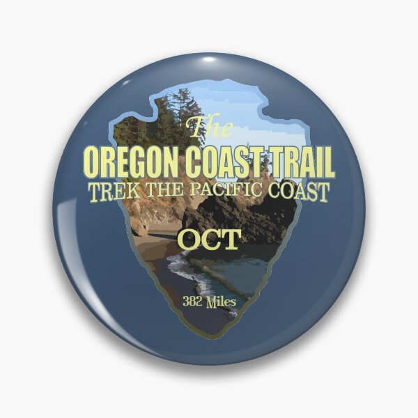 Item preview, Oregon Coast Trail (arrowhead) designed and sold by curranmorgan.