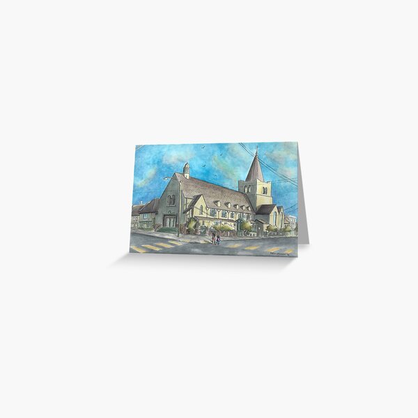 St Thomas, Late Afternoon Greeting Card