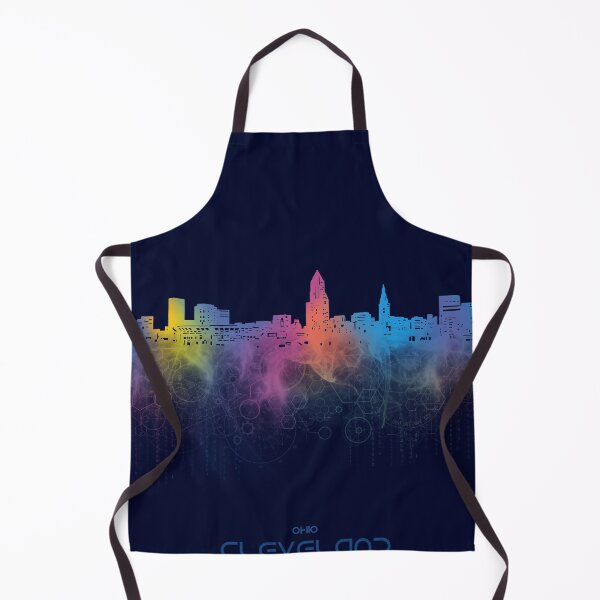Item preview, cleveland skyline cyber designed and sold by BekimART2.