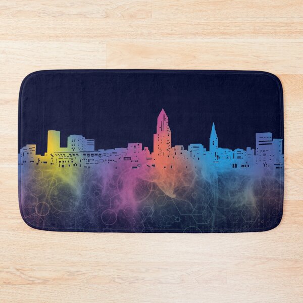 Item preview, cleveland skyline cyber designed and sold by BekimART2.