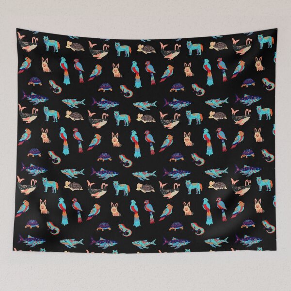 Item preview, Colorful mystical animals favorites 8 designed and sold by Norwegian-Moose.