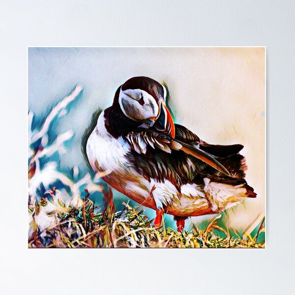 Puffins of the World Poster Print