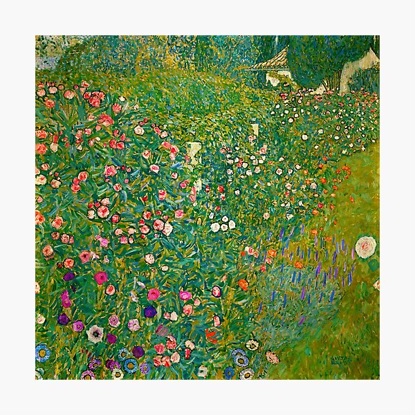 Item preview, Gustav Klimt "Paysage horticole italien" designed and sold by Alexandra Dahl.