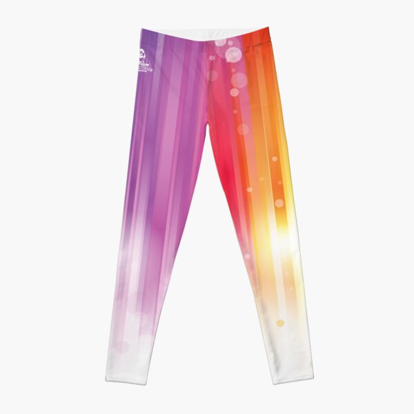 Abstract Rainbow Leggings