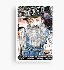 Moonshine Popcorn Sutton Canvas Print