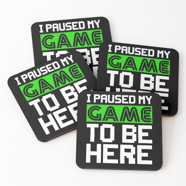 Item preview, I Paused My Game To Be Here designed and sold by FirstCast.