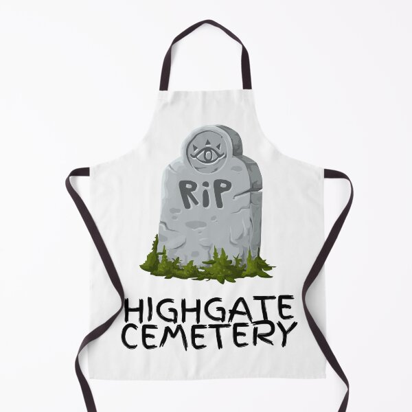 Item preview, Highgate Cemetery RIP Grave Eye designed and sold by Trendency ~.