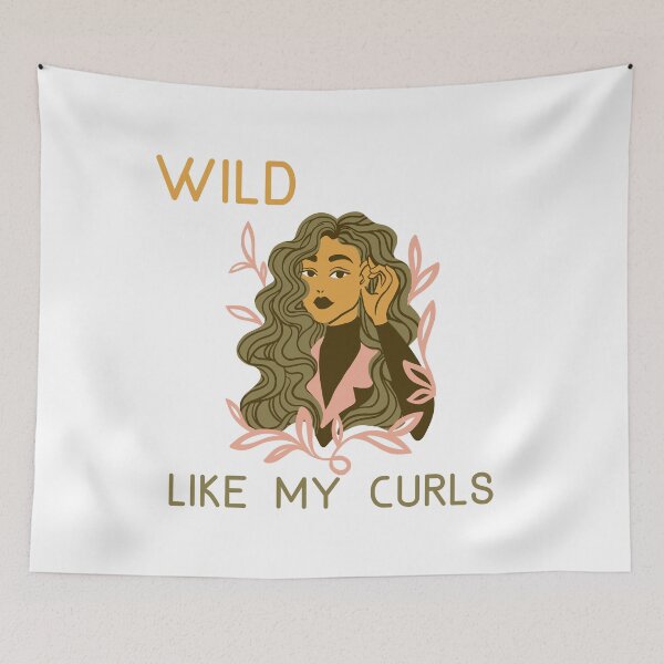 Item preview, Wild Like My Curls designed and sold by Irelene.
