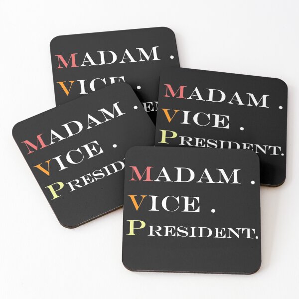 Item preview, Women's MVP-Madam Vice-President Short Sleeve V-Neck Tee | Kamala Harris | Biden-Harris 2020 designed and sold by sirrab.