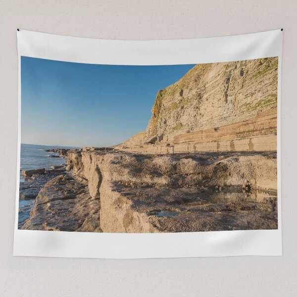 Item preview, Winter Cliffs Dunraven Bay Glamorgan Heritage Coast designed and sold by Cameranick.
