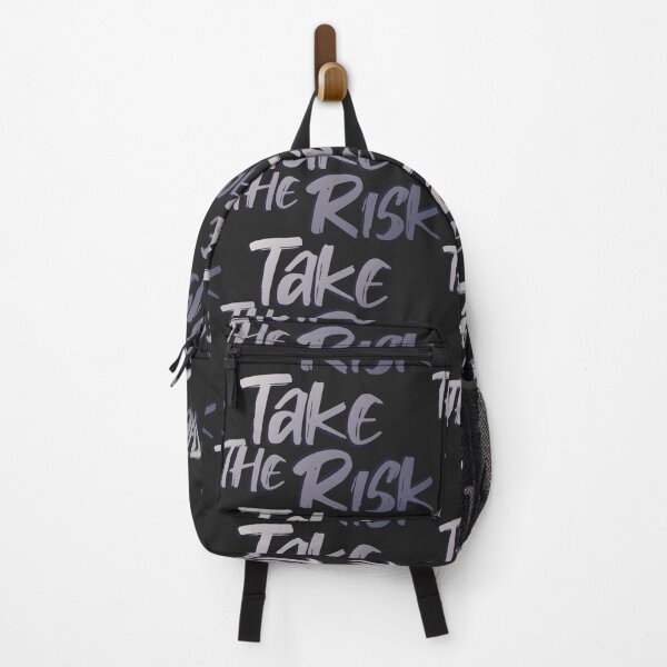 Item preview, Take The Risk - Cool Grey Text designed and sold by TheMajesticGoat.
