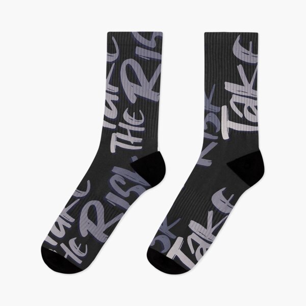 Item preview, Take The Risk - Cool Grey Text  designed and sold by TheMajesticGoat.