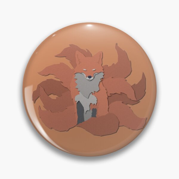 Item preview, 9 Tails Kitsune (Papercut Illustration) designed and sold by MythoCulture.