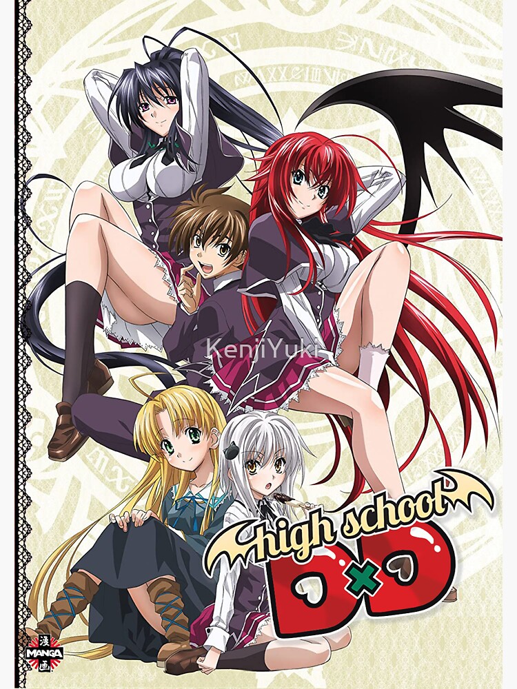 "Highschool DxD Season 1" Sticker for Sale by KenjiYuki | Redbubble