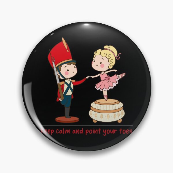 Item preview, Keep Calm & Point Your Toes, ballerina girl, designed and sold by minstore.