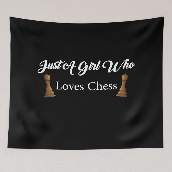 Item preview, Just A Girl Who Loves Chess,I'm Just a Girl Who Loves Chess designed and sold by NiceStylee.