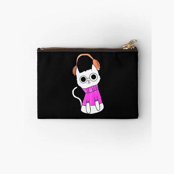 Item preview, Cute cat listen to  music  designed and sold by karimaK-71.