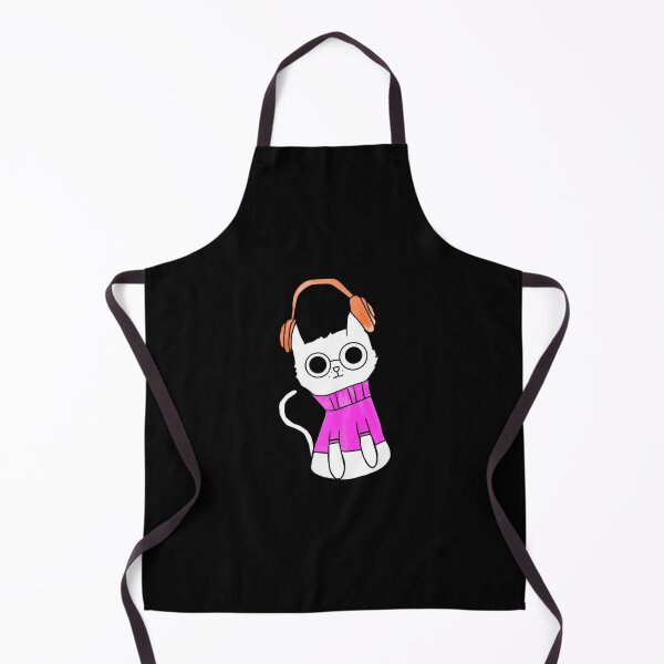 Item preview, Cute cat listen to music designed and sold by karimaK-71.