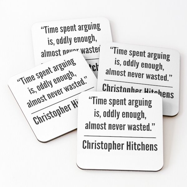 Item preview, Christopher Hitchens Quote designed and sold by greew026.