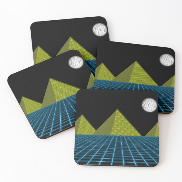 Item preview, Neon Pyramids designed and sold by sirglennbo.