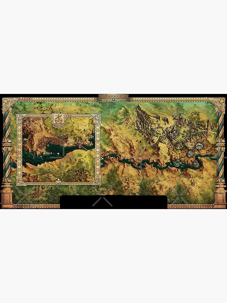 baldurs gate world map