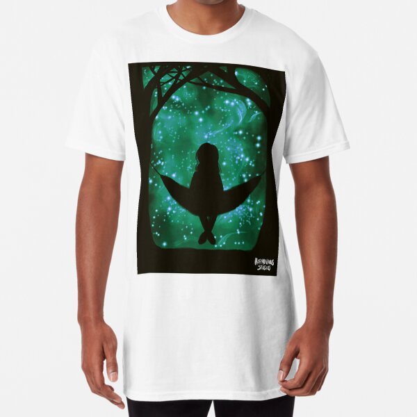 Stargazing In A Hammock Long T-Shirt