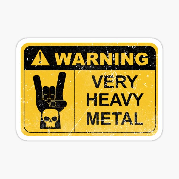 Item preview, Very Heavy Metal designed and sold by nikafia.