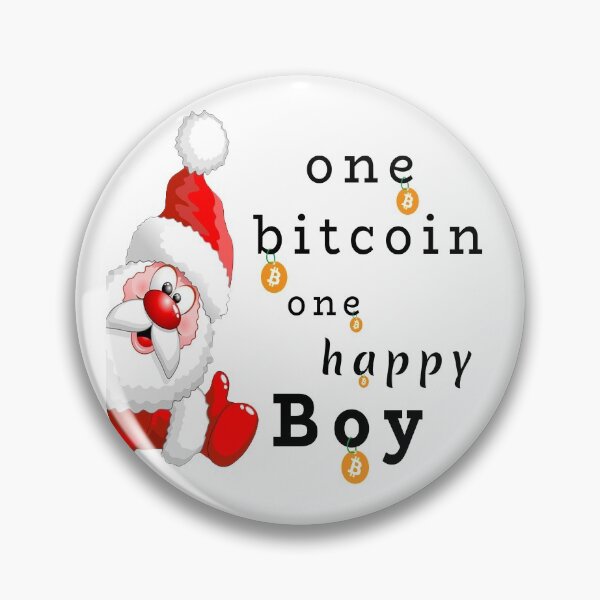 Item preview, One Bitcoin, one happy boy  designed and sold by LittleDyzell.