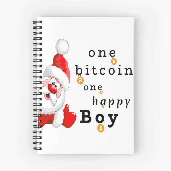 Item preview, One Bitcoin, one happy boy  designed and sold by LittleDyzell.